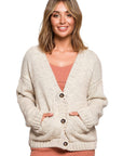 Cardigan model 157595 BE Knit