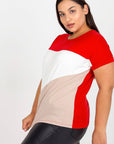 Plus size T-shirt model 166733 Relevance