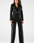 Women trousers model 166813 awama