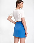 Short skirt model 167220 Figl