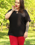 Plus size blouse model 169033 Karko