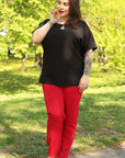 Plus size blouse model 169033 Karko