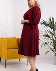 Plus size dress model 169252 Karko