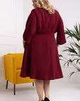 Plus size dress model 169252 Karko