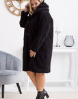 Coat plus size model 172428 Karko