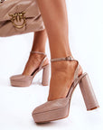 Heel sandals model 173739 Step in style