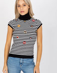 Short sleeve sweater model 174859 AT