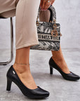 Block heel pumps model 175260 Step in style - Toi ‘n’ Moi Ltd