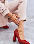 Block heel pumps model 175264 Step in style - Toi ‘n’ Moi Ltd
