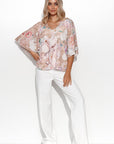 Blouse model 176190 Makadamia - Toi ‘n’ Moi Ltd