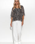 Blouse model 176192 Makadamia
