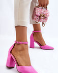 Block heel pumps model 176239 Step in style - Toi ‘n’ Moi Ltd