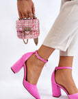 Block heel pumps model 176239 Step in style - Toi ‘n’ Moi Ltd