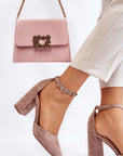 Block heel pumps model 176239 Step in style - Toi ‘n’ Moi Ltd