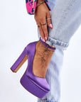 Block heel pumps model 176430 Step in style - Toi ‘n’ Moi Ltd