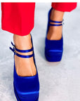 Platform pumps model 176975 Inello