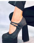 Platform pumps model 176978 Inello