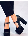 Platform pumps model 176978 Inello