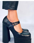 Platform pumps model 176988 Inello