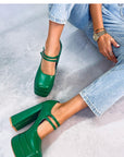 Platform pumps model 176991 Inello