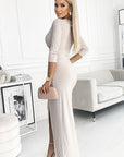 Long dress model 177049 Numoco