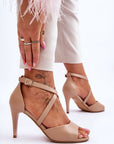 Heel sandals model 177724 Step in style