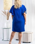 Plus size dress model 178523 Karko
