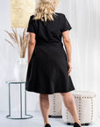 Plus size dress model 178531 Karko