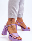 Heel sandals model 179119 Step in style