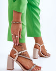Heel sandals model 179142 Step in style