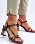 Heel sandals model 179862 Step in style