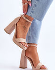 Heel sandals model 179871 Step in style