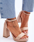 Heel sandals model 179871 Step in style