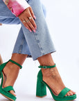 Heel sandals model 179872 Step in style