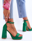 Heel sandals model 179872 Step in style