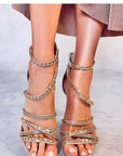Heel sandals model 179891 Inello