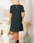 Plus size dress model 180449 Karko