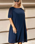 Plus size dress model 180452 Karko