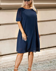Plus size dress model 180452 Karko