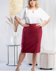 Plus size Skirt model 180463 Karko