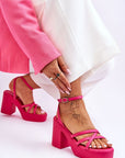 Heel sandals model 180544 Step in style