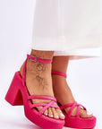 Heel sandals model 180544 Step in style