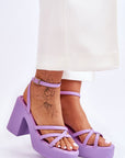 Heel sandals model 180545 Step in style