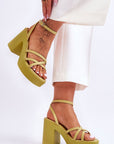 Heel sandals model 180546 Step in style