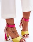 Heel sandals model 181023 Step in style