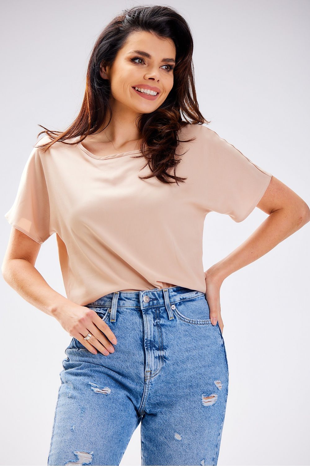 Blouse model 181098 awama - Toi ‘n’ Moi Ltd