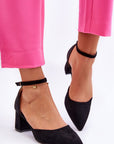 Block heel pumps model 181450 Step in style - Toi ‘n’ Moi Ltd