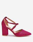 Block heel pumps model 181455 Step in style - Toi ‘n’ Moi Ltd