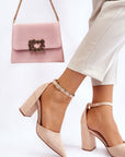 Block heel pumps model 176239 Step in style - Toi ‘n’ Moi Ltd