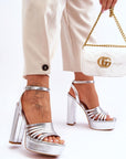 Heel sandals model 181639 Step in style